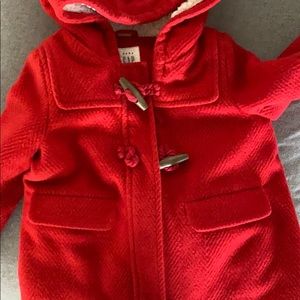 Red riding hood pea coat